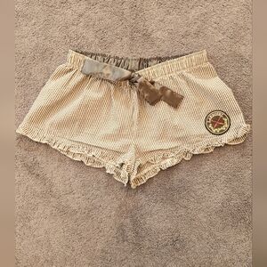 Size Medium Striped Shorts